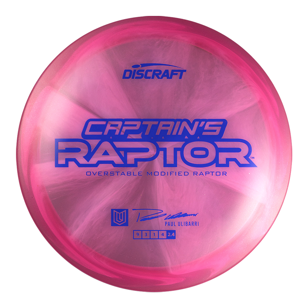 2025 Z SWIRL CAPTAIN’S RAPTOR Paul Ulibarri