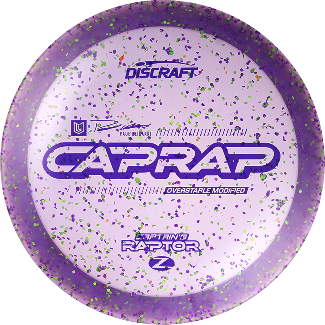 Discraft 2026 Paul Ulibarri Z Confetti Captain’s Raptor