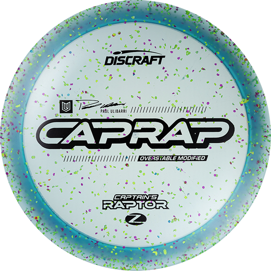 Discraft 2026 Paul Ulibarri Z Confetti Captain’s Raptor
