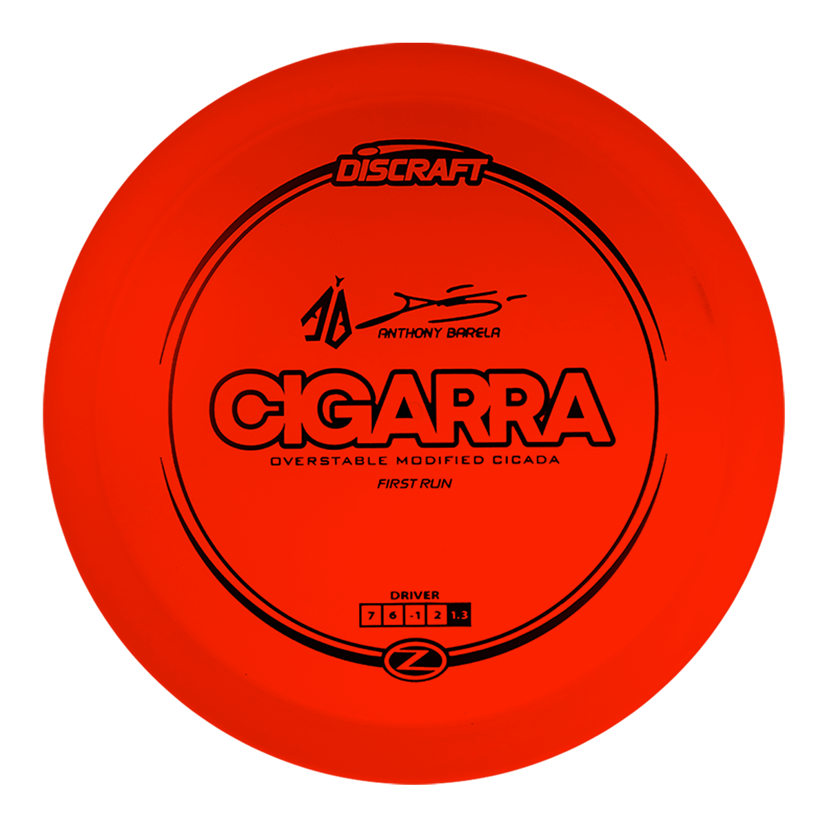 Anthony Barela First Run Z Cigarra