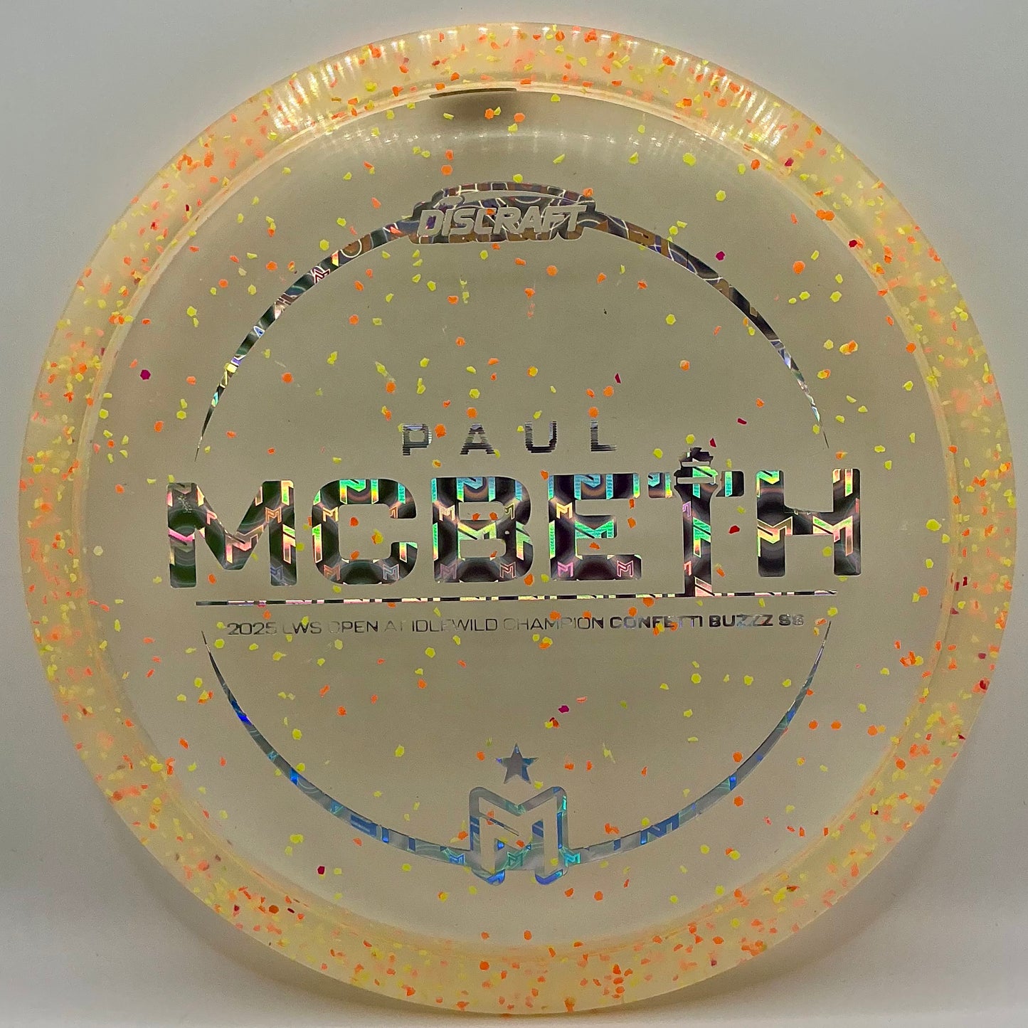 Discraft Paul McBeth Victory Edition Z Confetti Buzzz SS