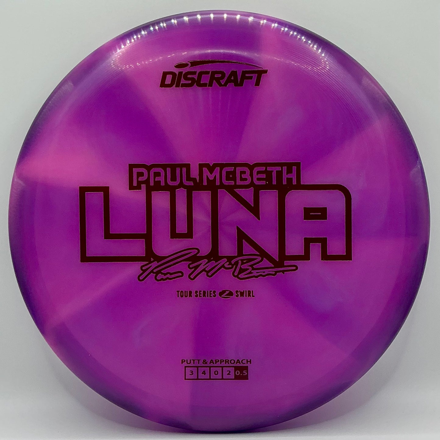 2025 Paul McBeth Tour Series Z Swirl Luna