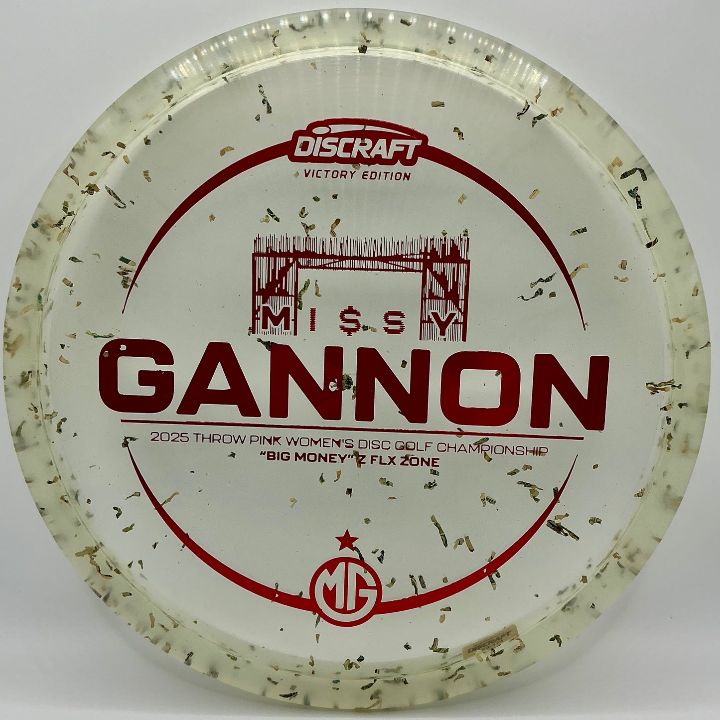 Discraft Missy Gannon Shredded Money FLX Zone