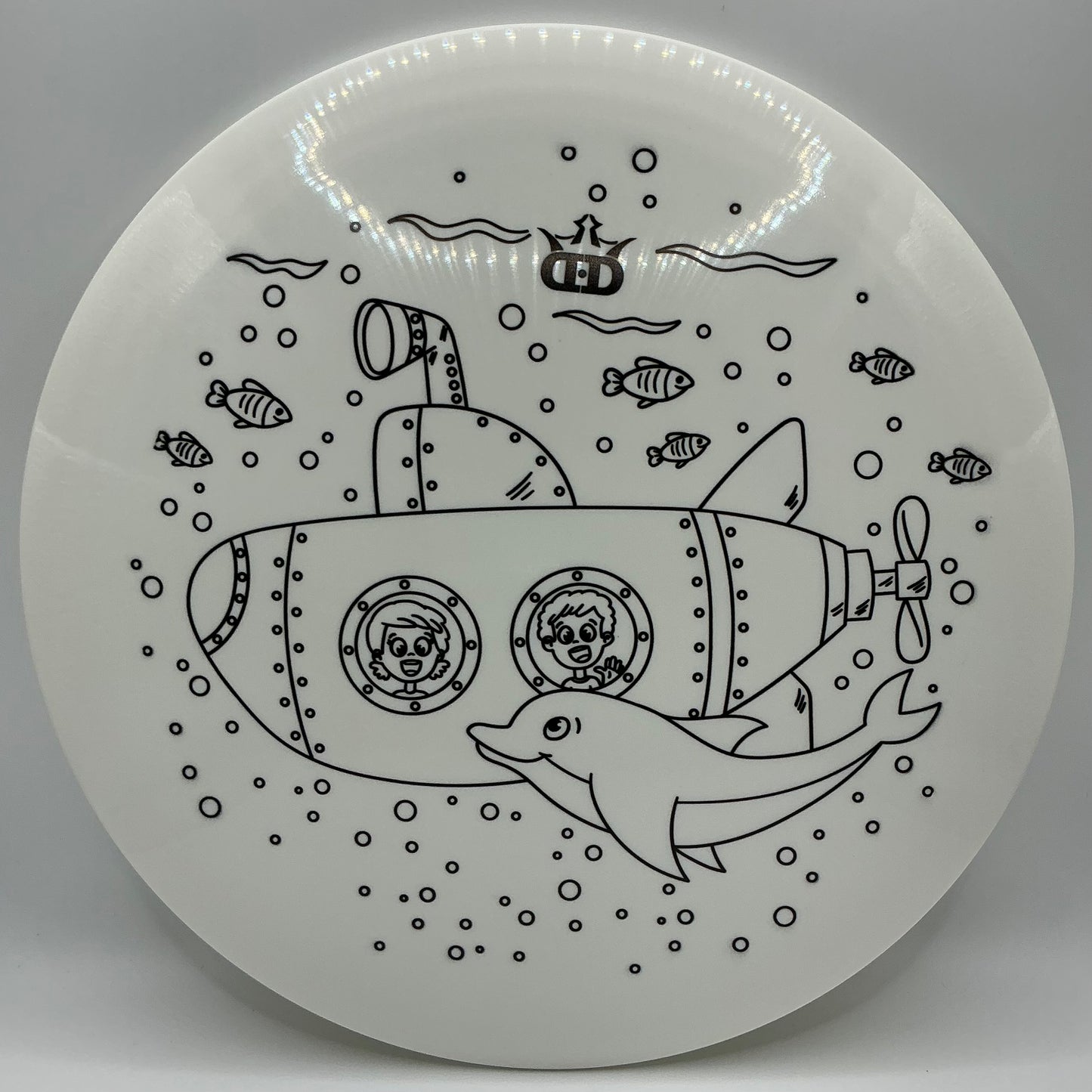 Dynamic Discs Fuzion Motive Coloring Book Series - Submarine