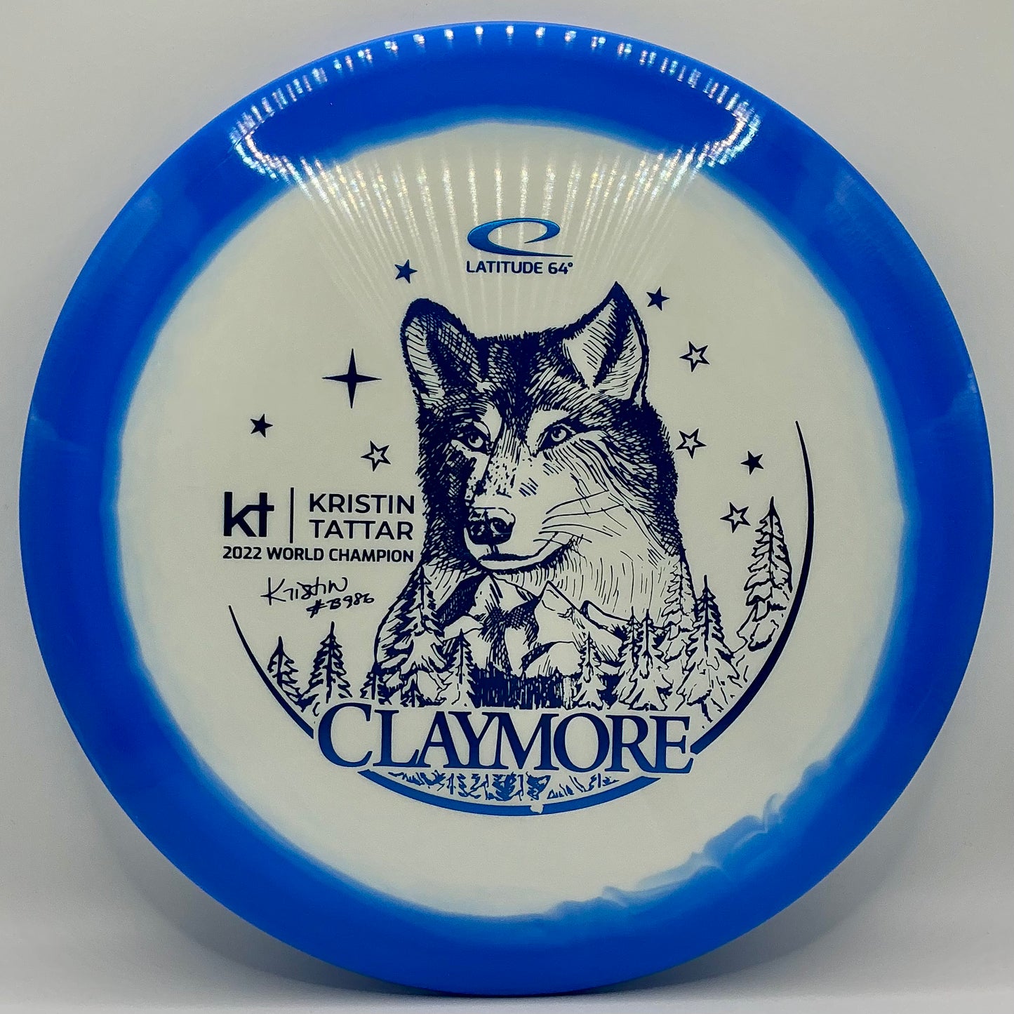 Latitude 64 Gold Orbit Claymore - Kristin Tattar Team Series 2023