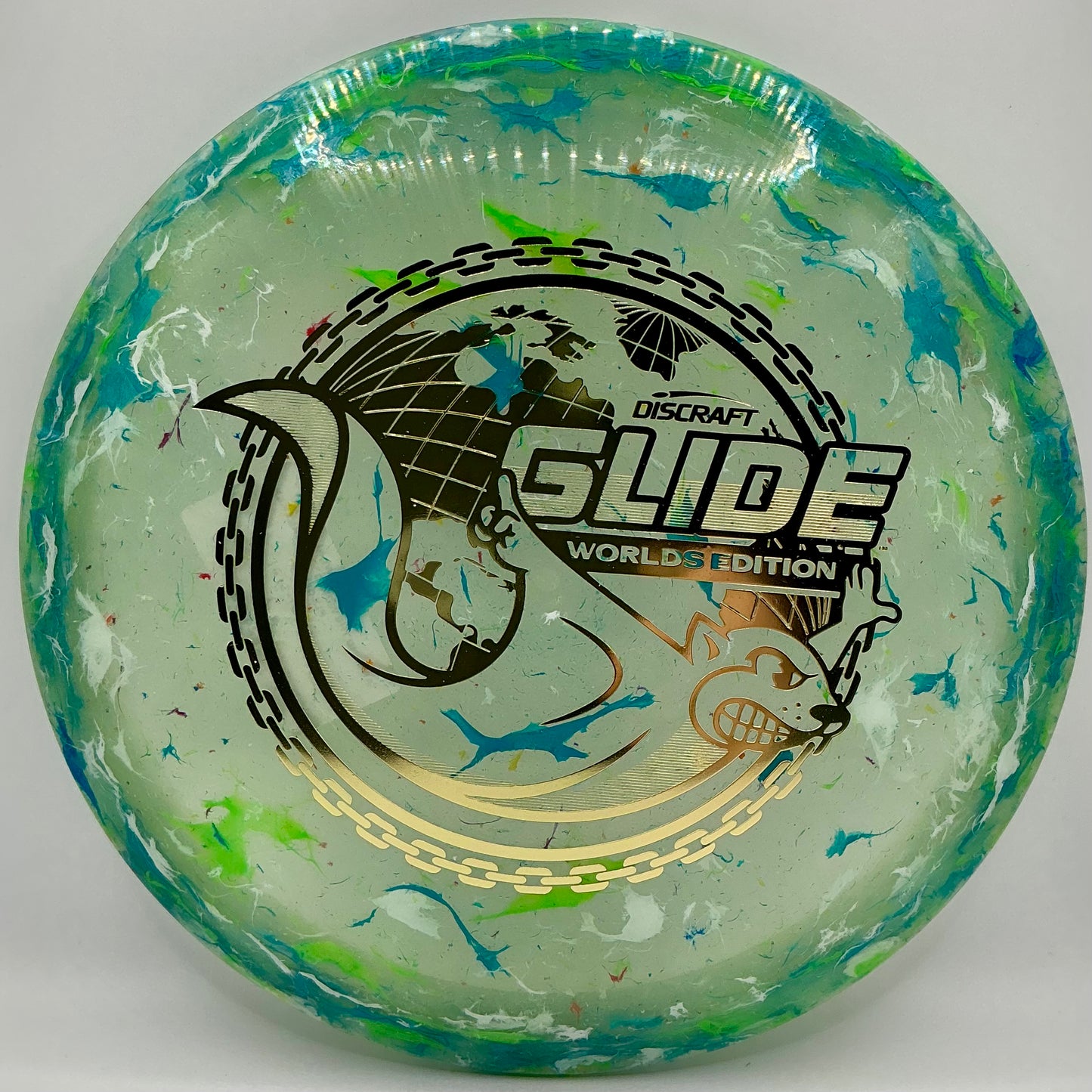 Discraft “Around the World” Jawbreaker Z FLX Glide - 2026 PDGA Worlds
