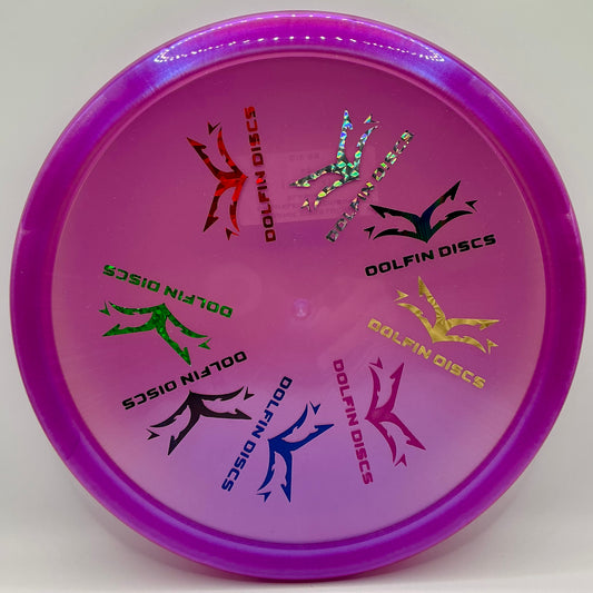 Dynamic Discs Lucid-X Chameleon Sockibomb Slammer - Dolfin Discs Stamp