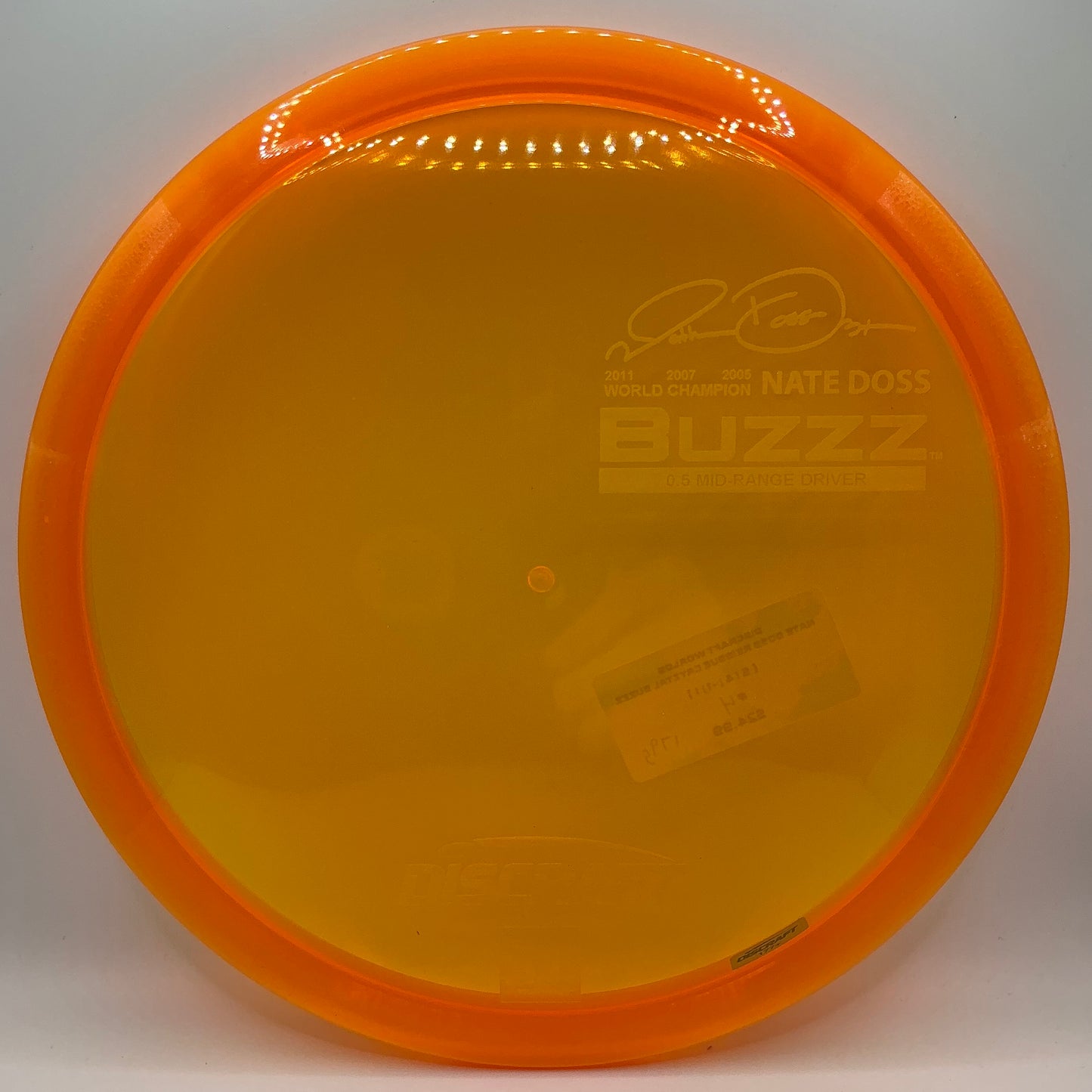 Discraft Nate Doss Reissue CryZtal Buzzz - 2026 PDGA Worlds