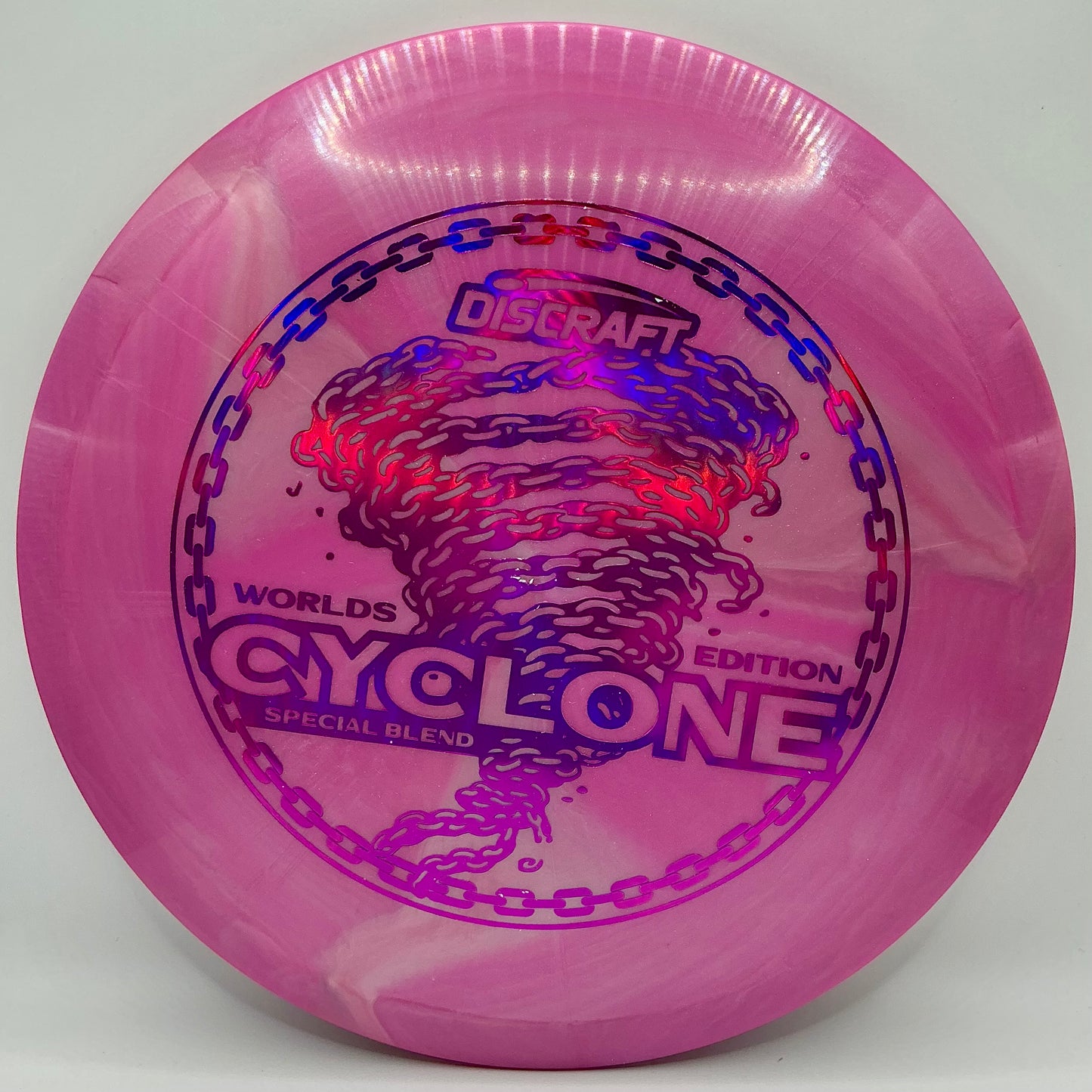 Discraft “Chainstorm” 2026 Tour Series Blend Cyclone - 2026 PDGA Worlds