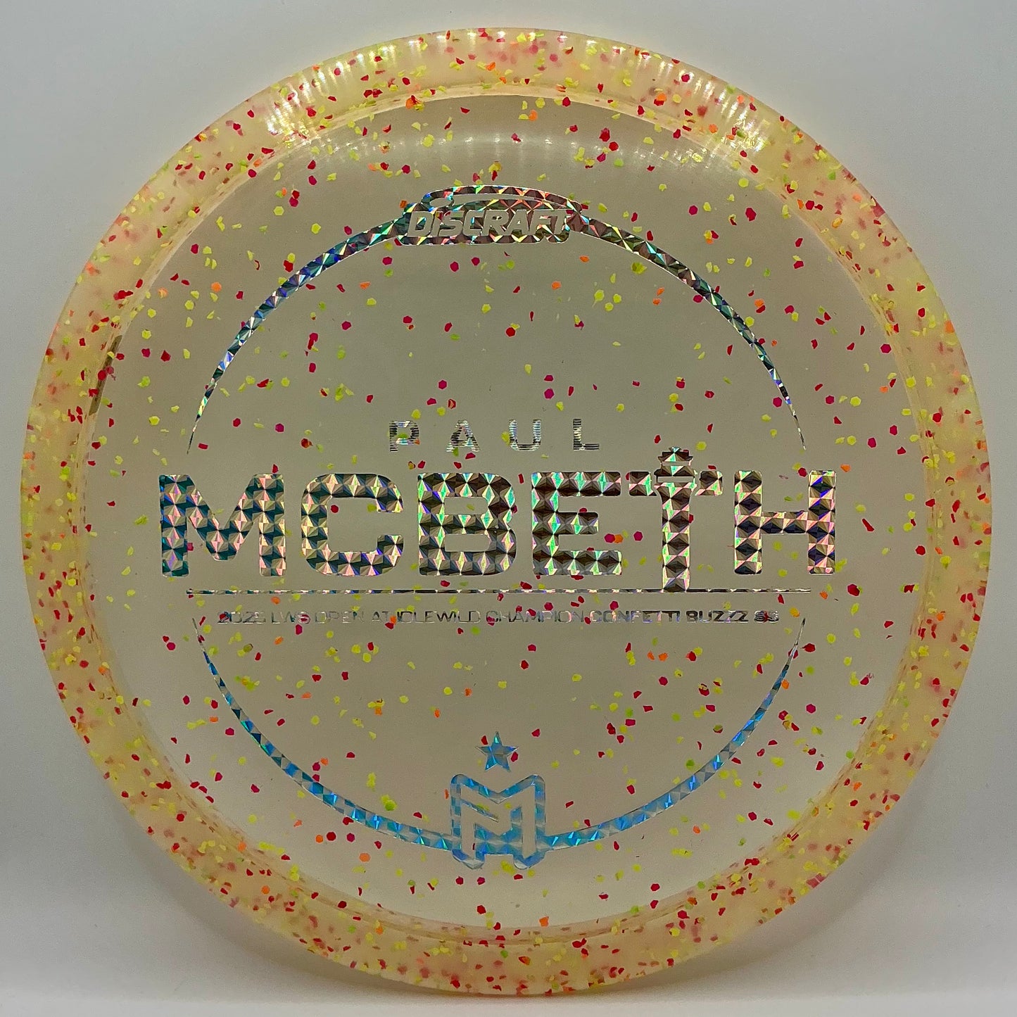 Discraft Paul McBeth Victory Edition Z Confetti Buzzz SS