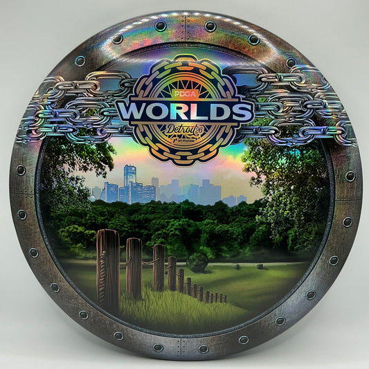 Discraft Full Foil SuperColor Buzzz - PDGA Pro Worlds Detroit 2026