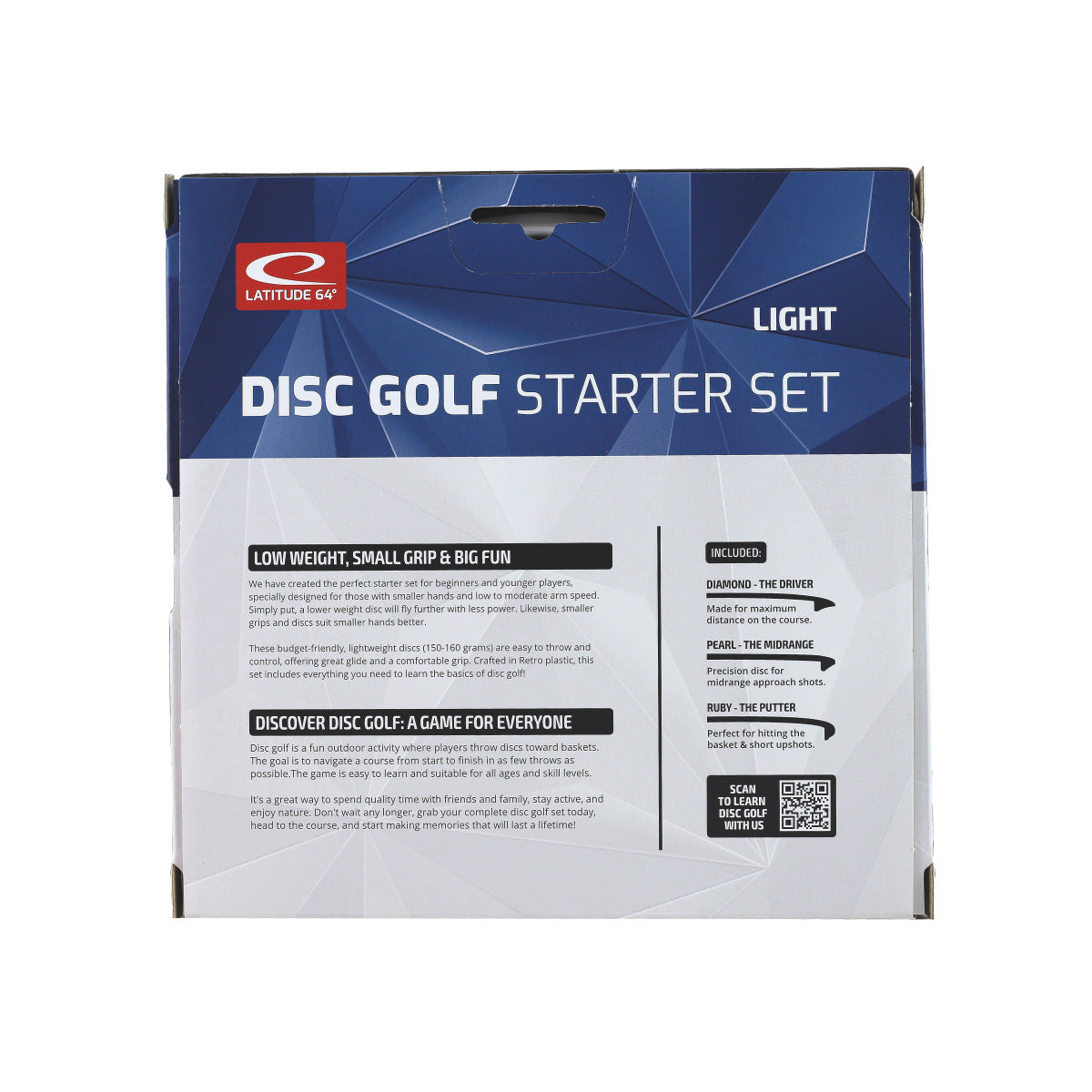 Latitude 64 Disc Golf Starter Set Light