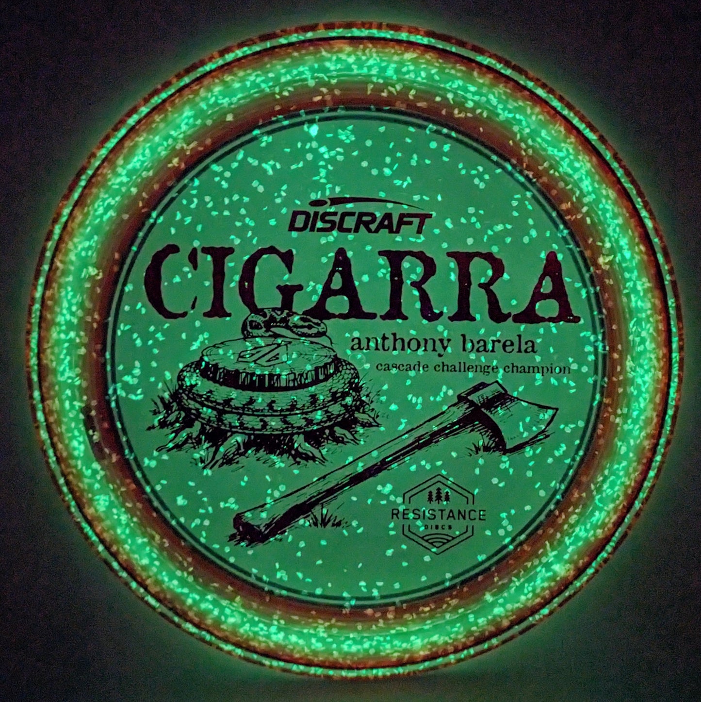 Dolfin Dyed Discraft Cascade Challenge Glo Confetti Cigarra