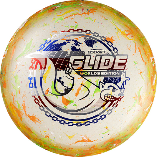 Discraft “Around the World” Jawbreaker Z FLX Glide - 2026 PDGA Worlds