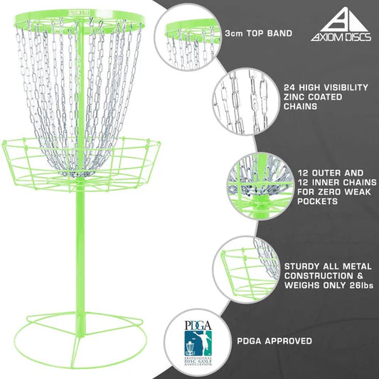 Axiom Lite - Portable Disc Golf Basket