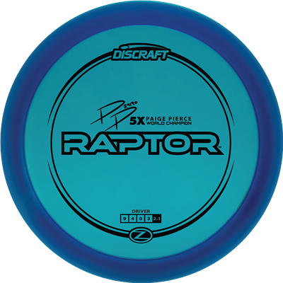 Discraft Paige Pierce Z Raptor Signature Series
