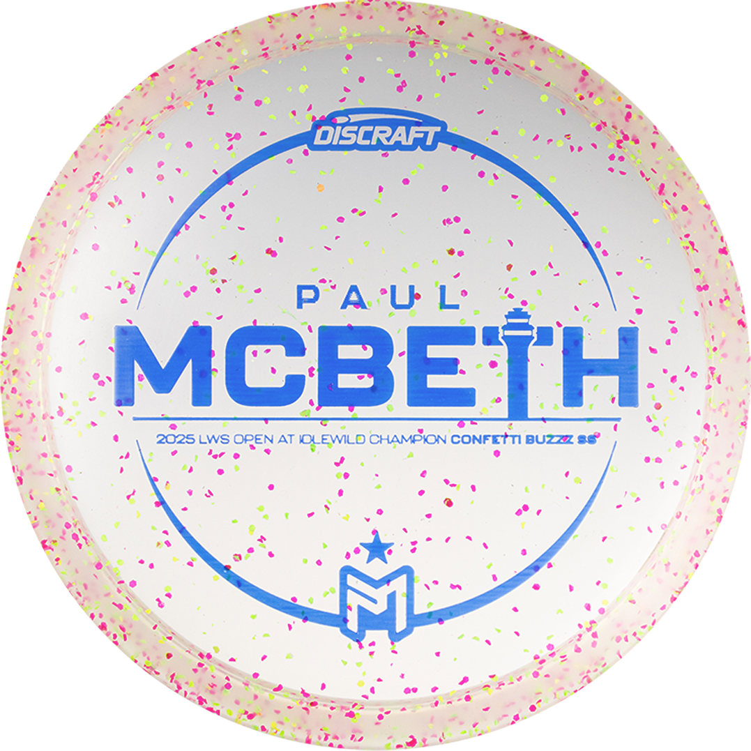 Discraft Paul McBeth Victory Edition Z Confetti Buzzz SS