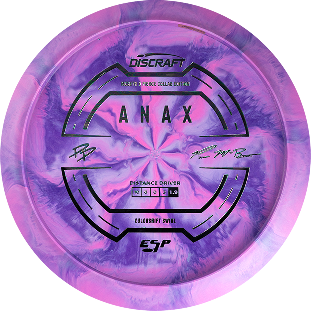 Discraft Paul McBeth / Paige Pierce Collab Colorshift Swirl ESP Anax