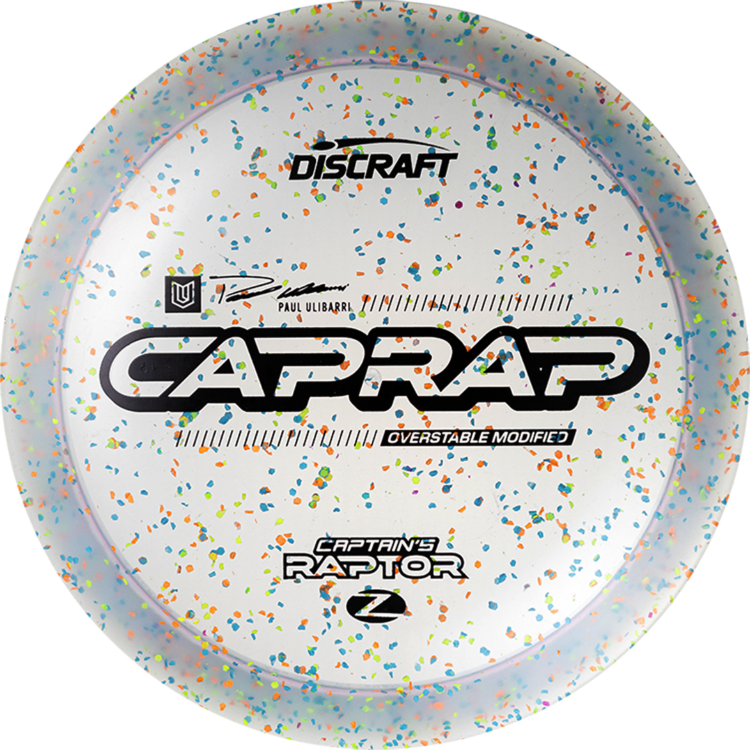 Discraft 2026 Paul Ulibarri Z Confetti Captain’s Raptor