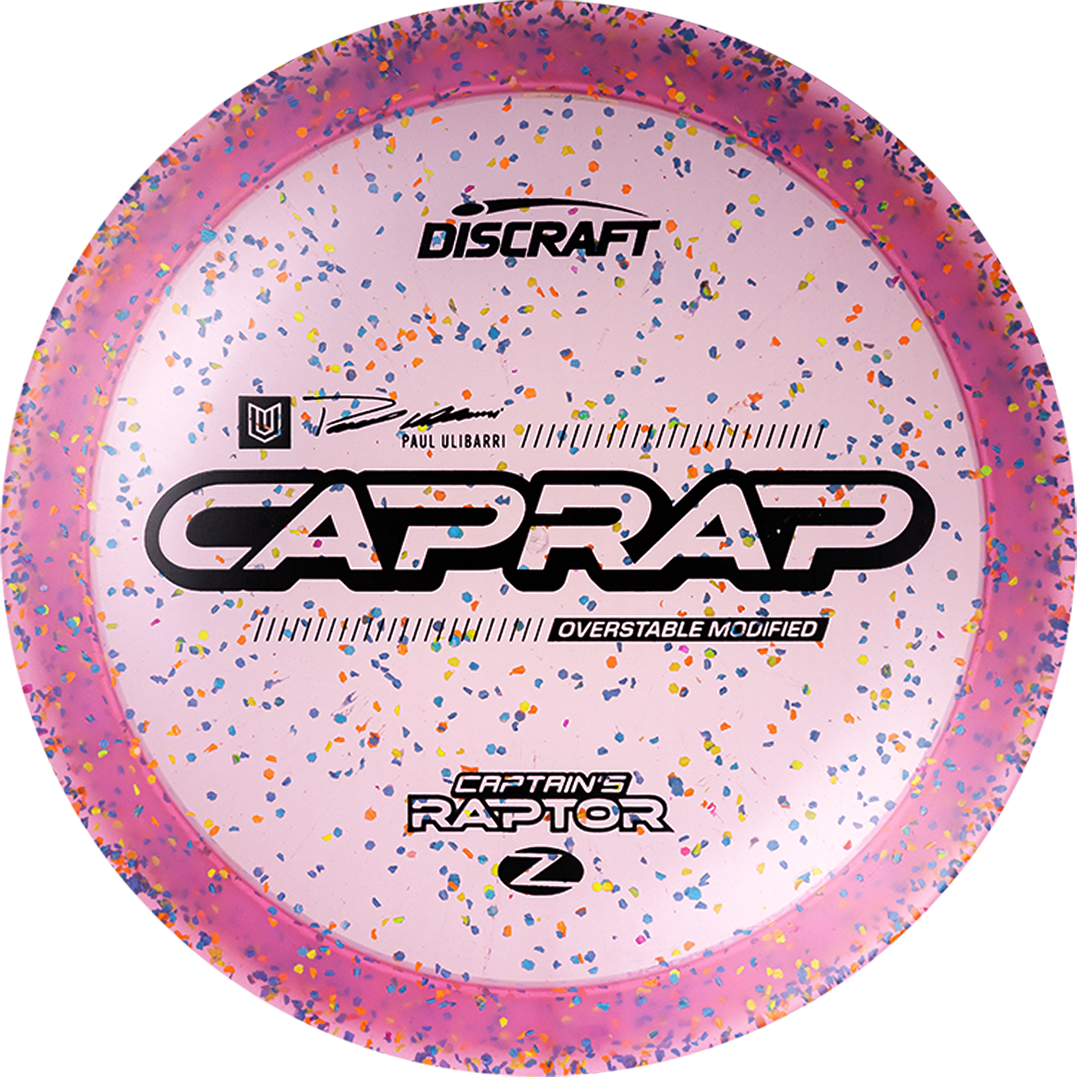 Discraft 2026 Paul Ulibarri Z Confetti Captain’s Raptor