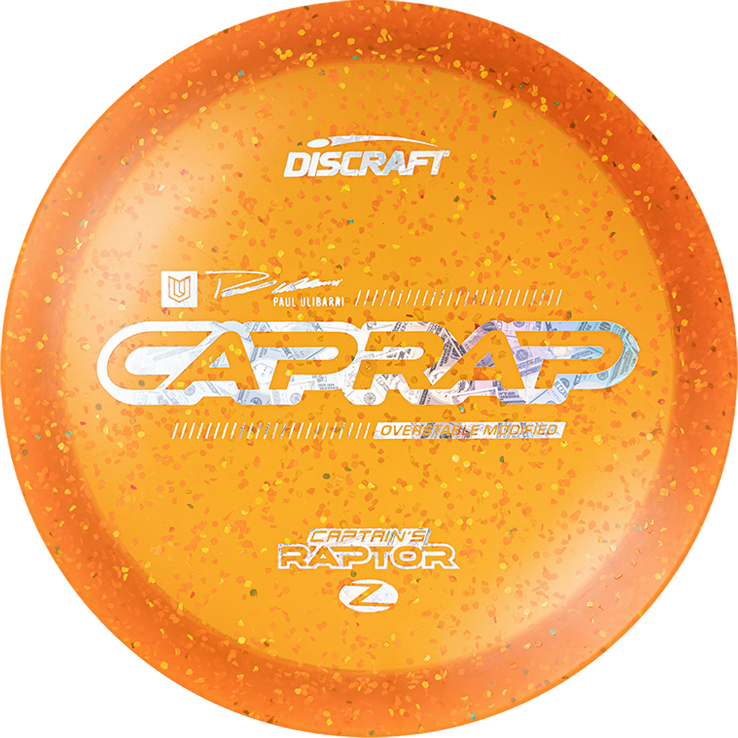 Discraft 2026 Paul Ulibarri Z Confetti Captain’s Raptor