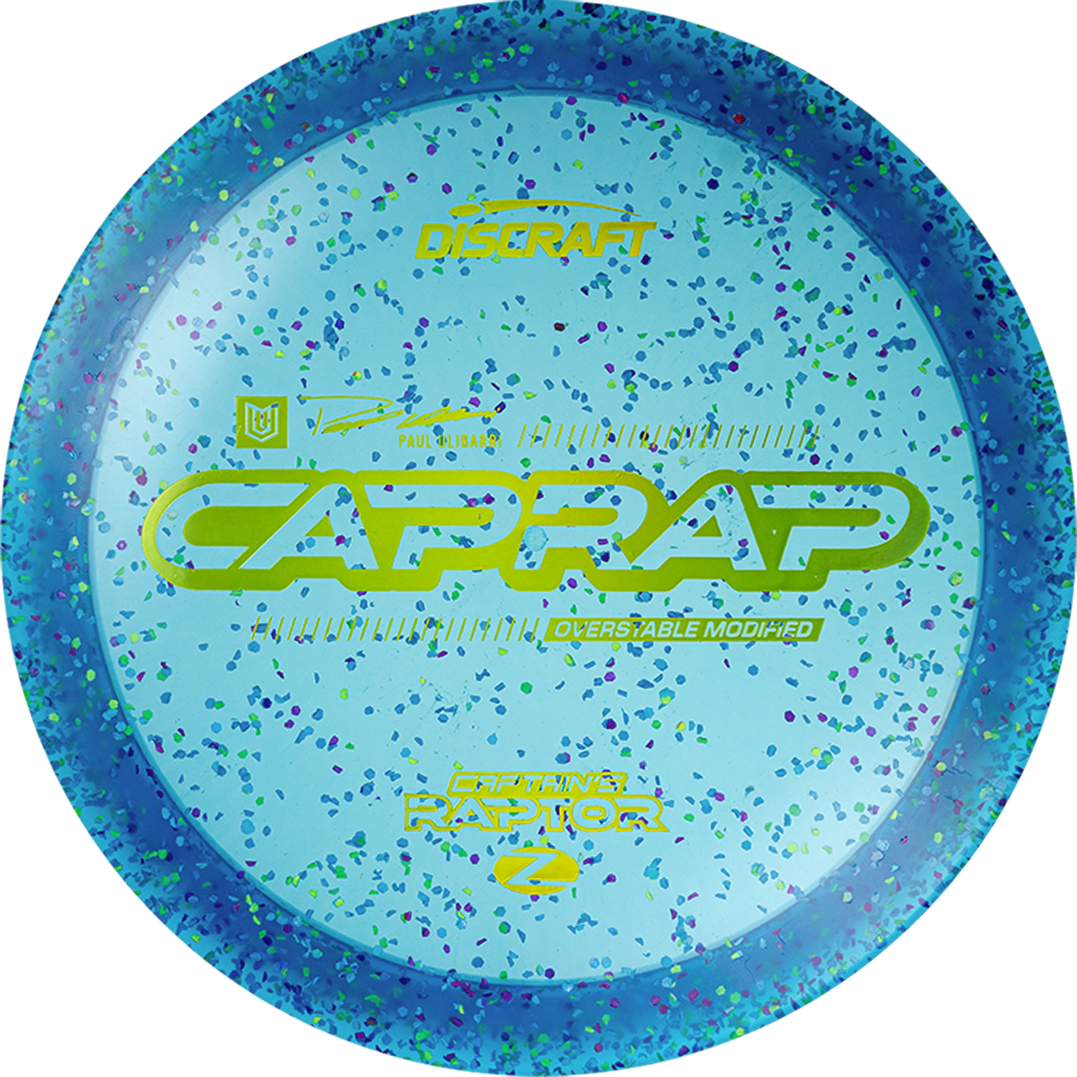 Discraft 2026 Paul Ulibarri Z Confetti Captain’s Raptor