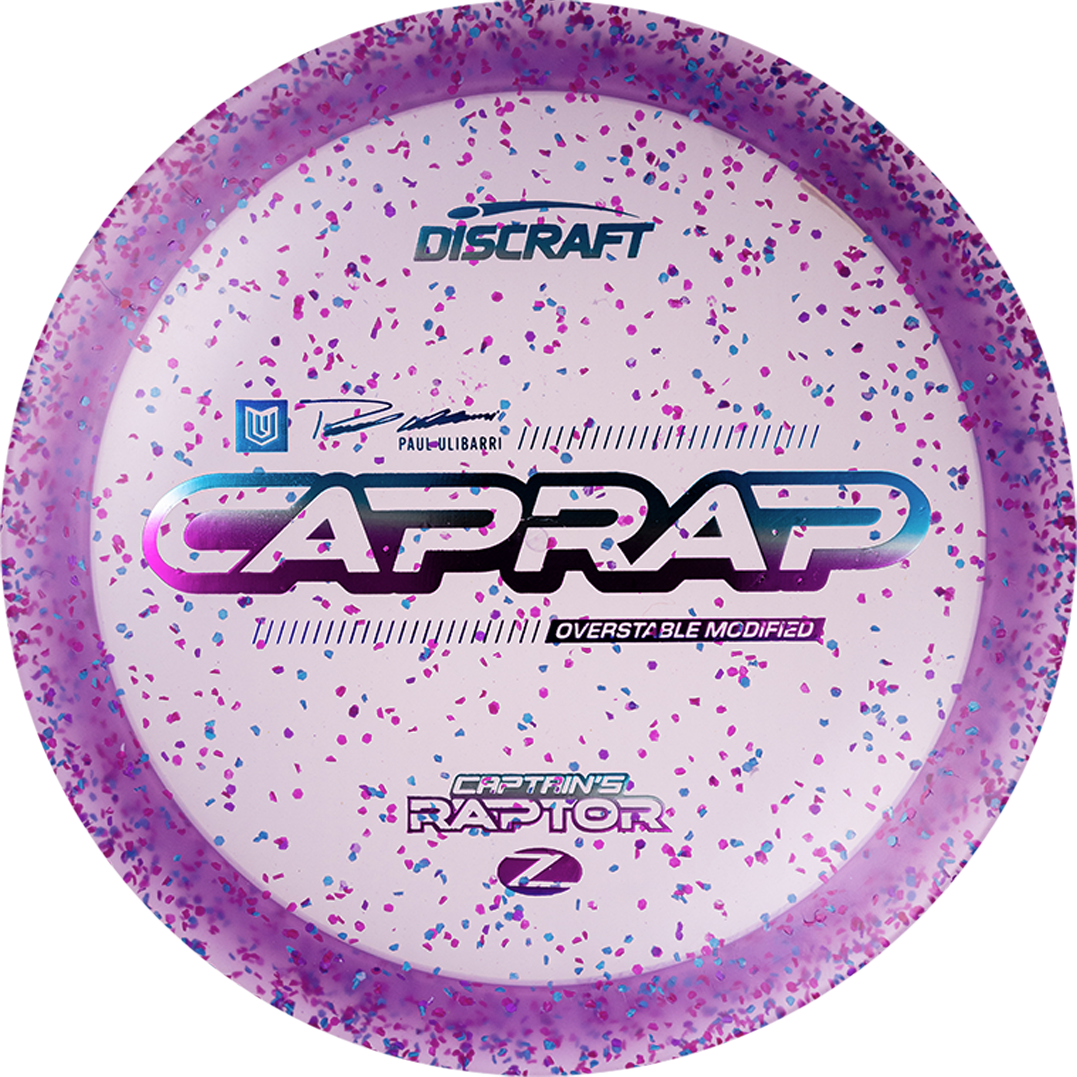 Discraft 2026 Paul Ulibarri Z Confetti Captain’s Raptor