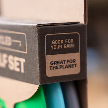 100% Recycled Disc Golf Set