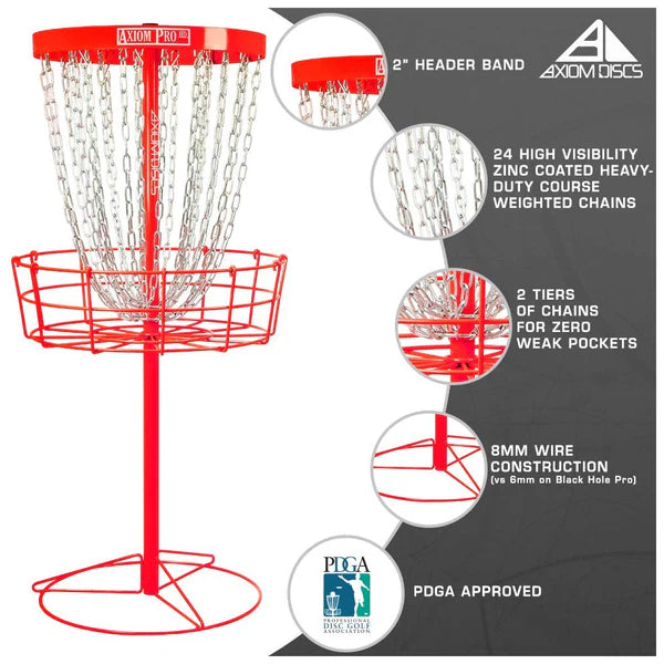 Axiom Pro HD - Portable Disc Golf Basket
