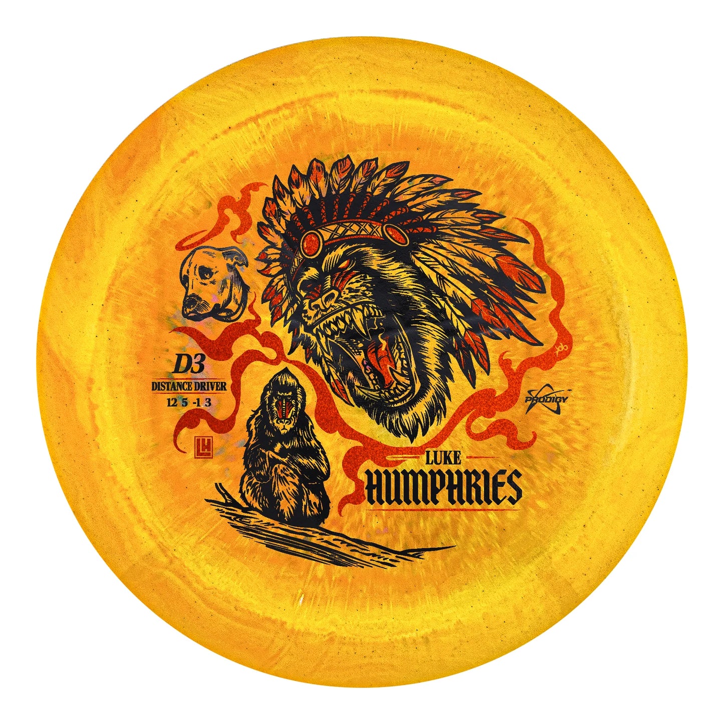 Prodigy 500 Spectrum D3 - Luke Humphries 2026 Signature Series