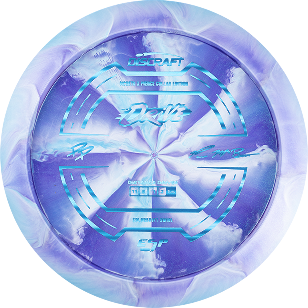 Discraft Paige Pierce / Paul McBeth Collab Colorshift Swirl ESP Drive