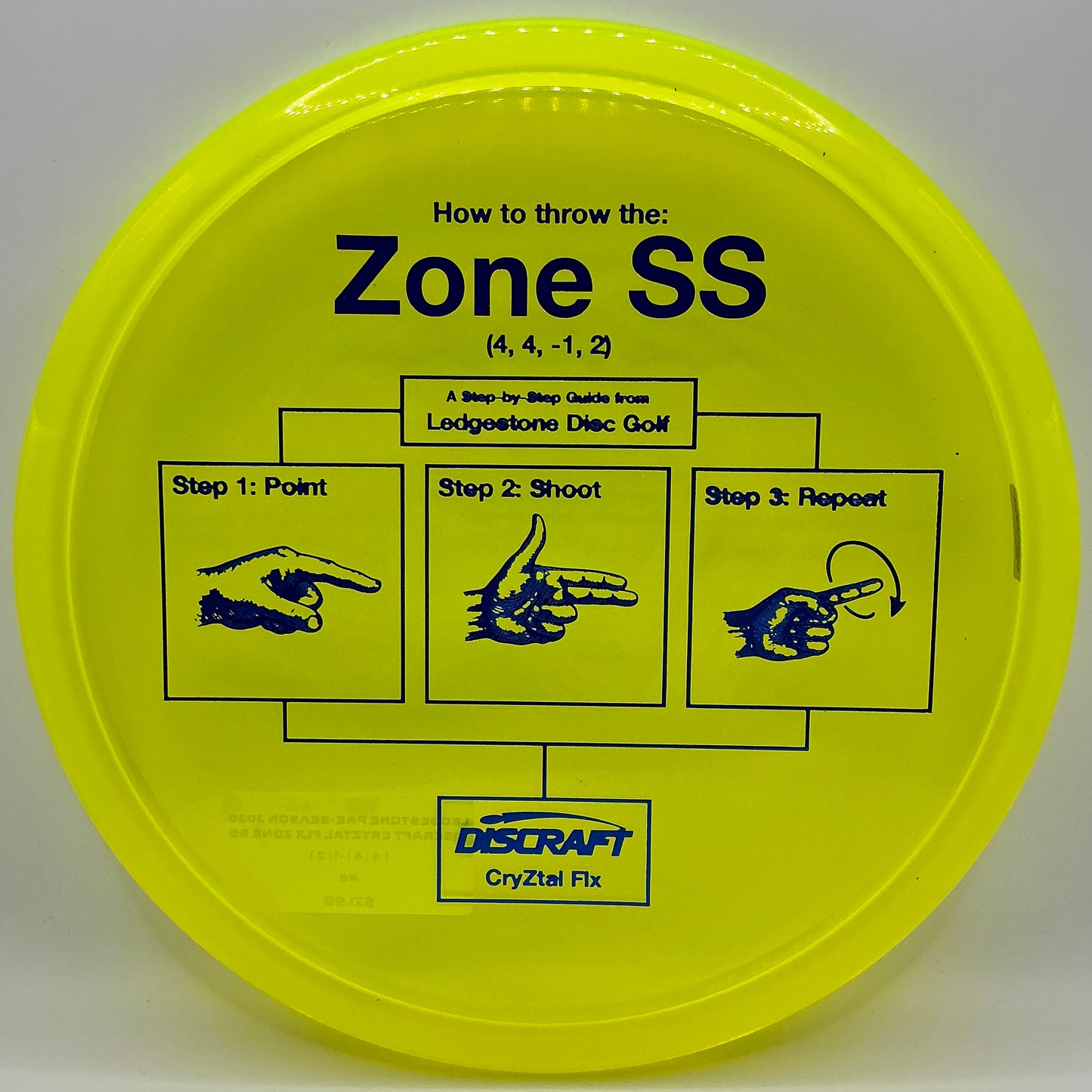 Discraft CryZtal FLX Zone SS - Ledgestone Pre-Season 2026