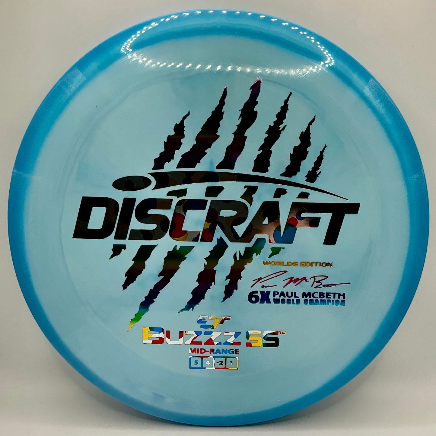 Discraft Worlds Edition Paul McBeth 6-Claw ESP Buzzz SS - 2026 PDGA Worlds