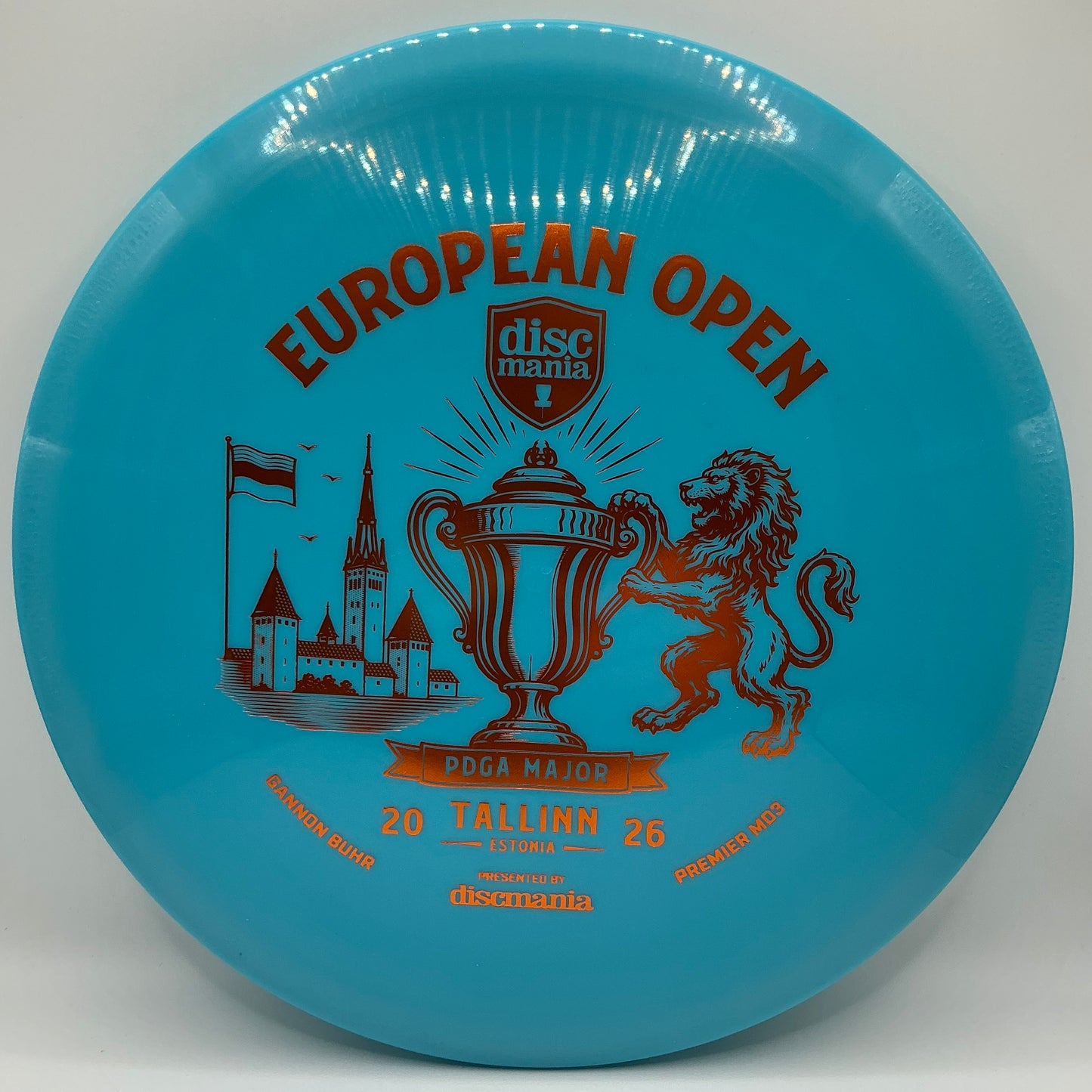 Discmania Gannon Buhr Triumph Series Q-Line Premier MD3 (2026 European Open)