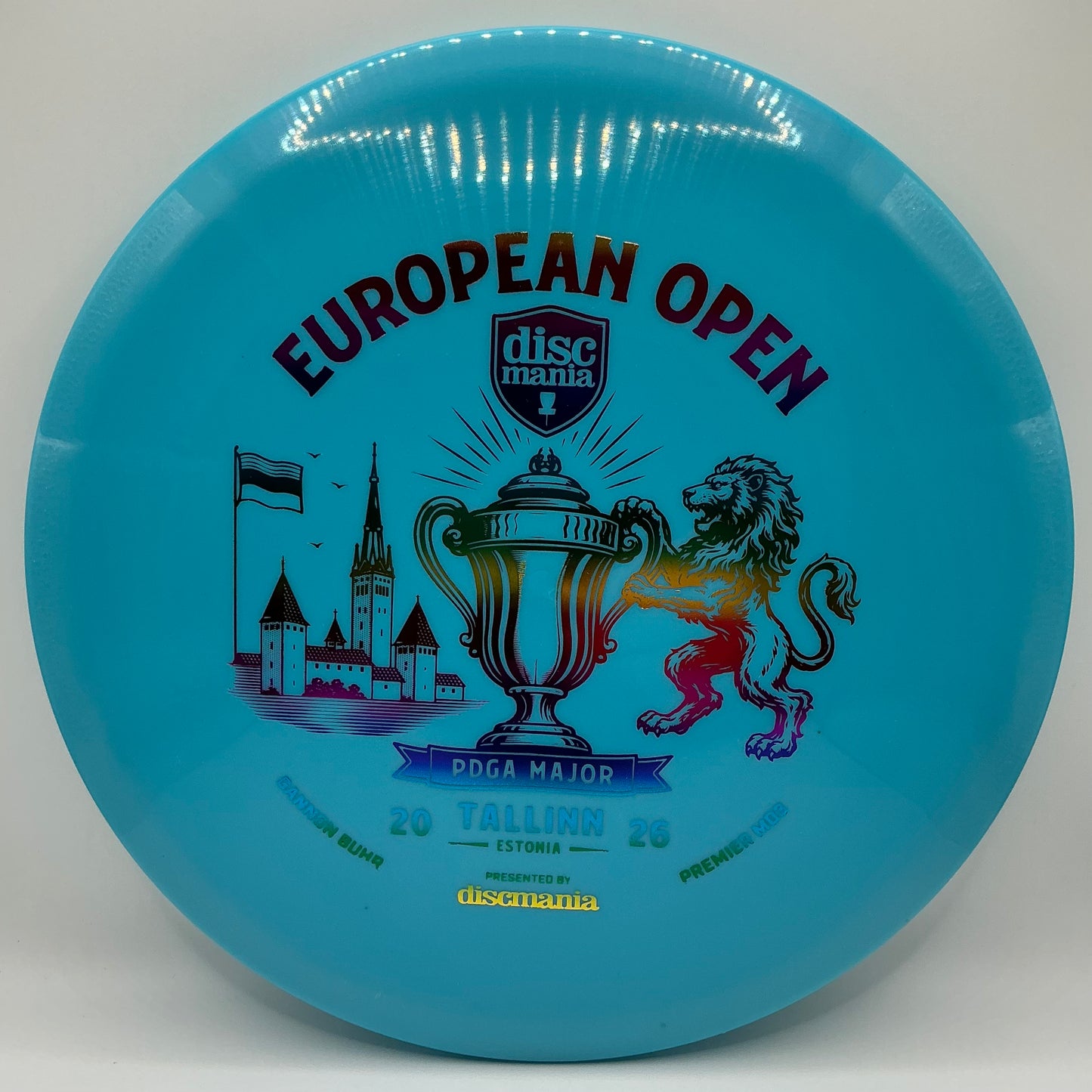 Discmania Gannon Buhr Triumph Series Q-Line Premier MD3 (2026 European Open)