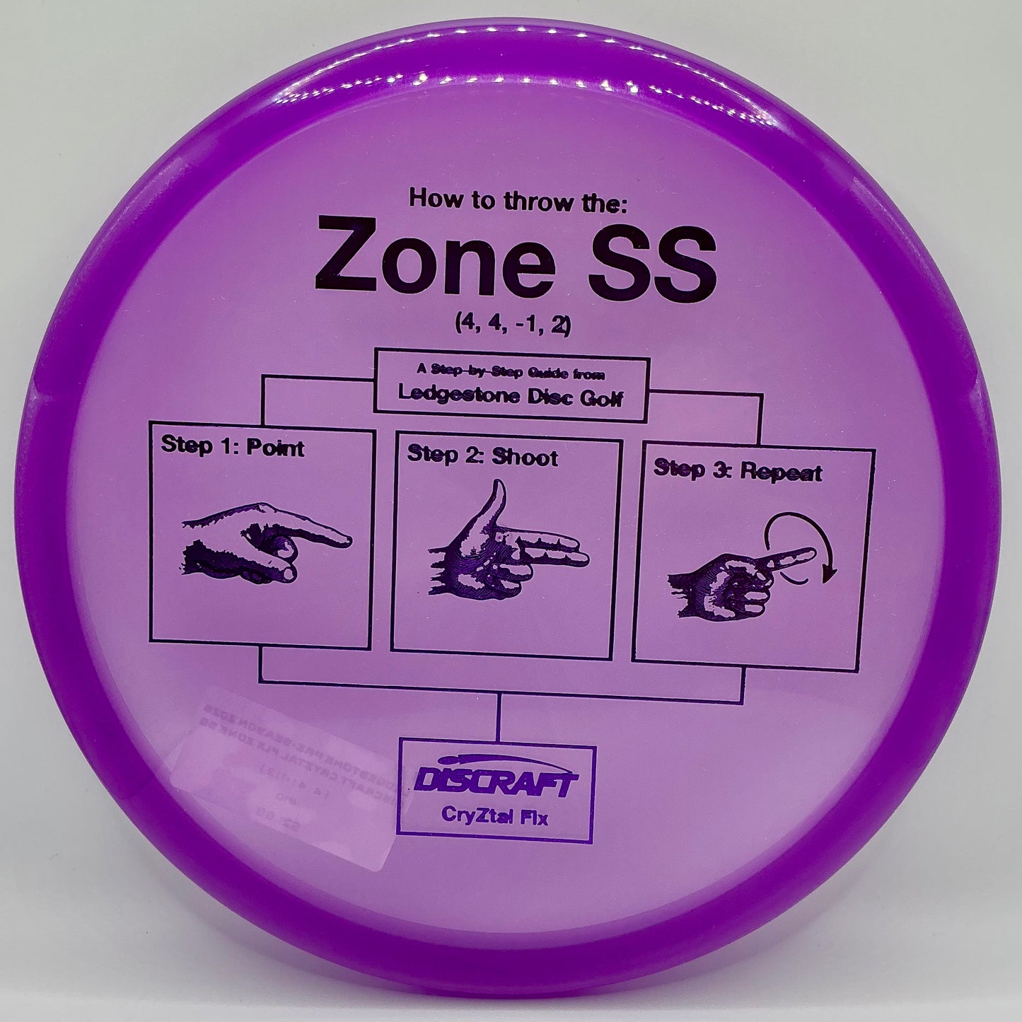 Discraft CryZtal FLX Zone SS - Ledgestone Pre-Season 2026