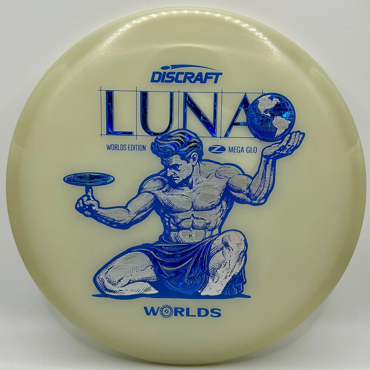 Discraft “Spirit of Detroit” MEGA GLO Luna - 2026 PDGA Worlds