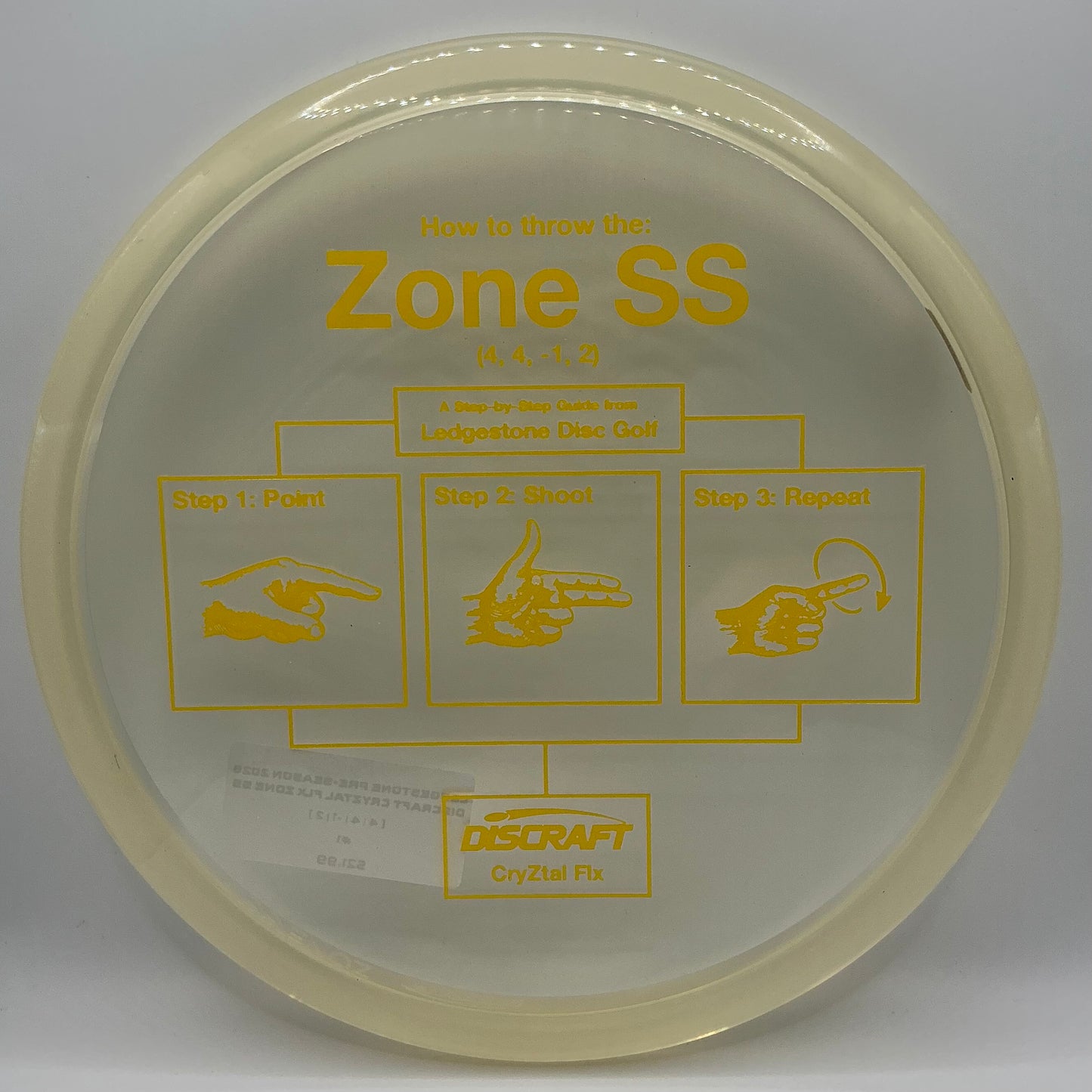 Discraft CryZtal FLX Zone SS - Ledgestone Pre-Season 2026