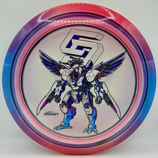 Dolfin Dyed Discraft CryZtal Buzzz - LE TriFoil Chris Dickerson Robot Chicken