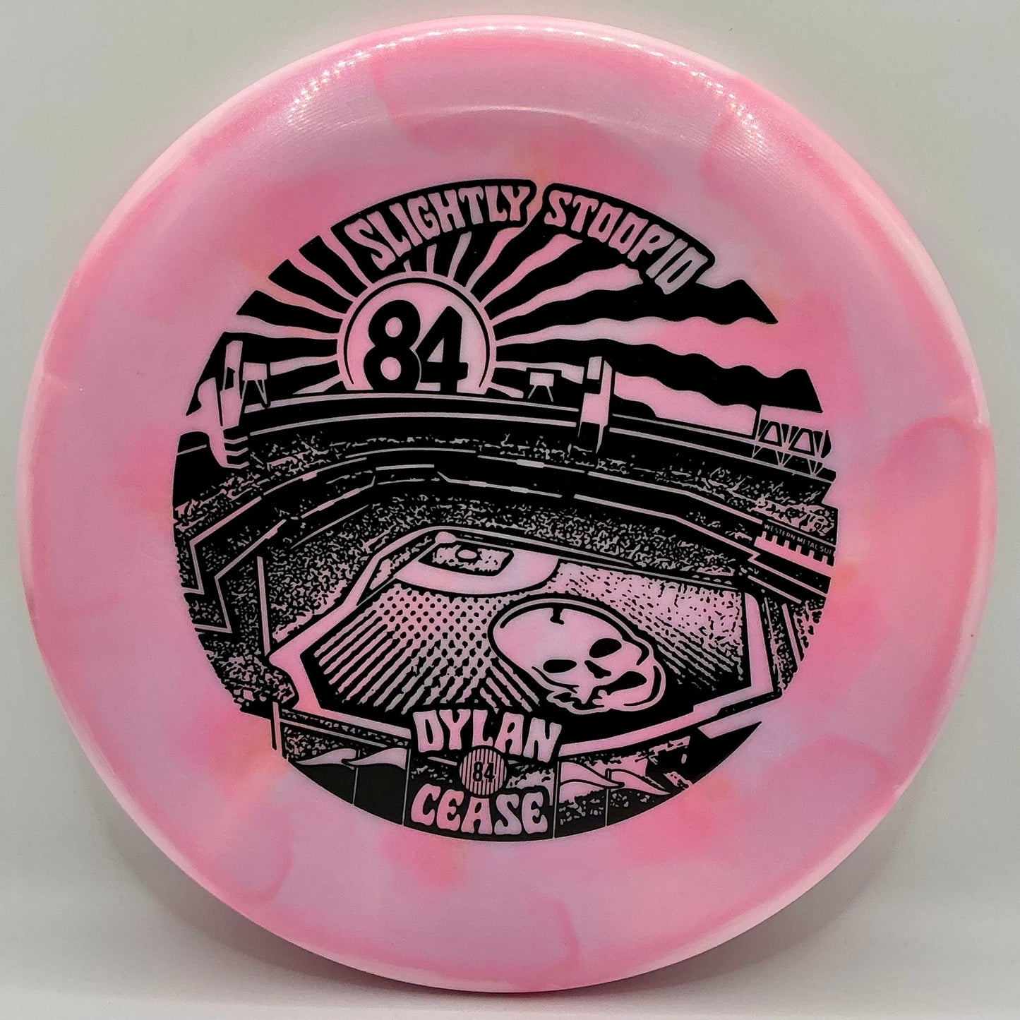 Discraft Supreme Flight Slightly Stoopid Dylan Cease ESP Colorshift Luna (Field)