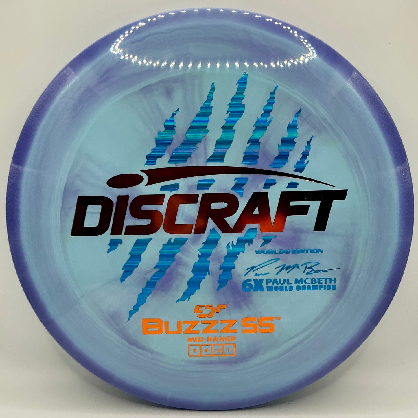 Discraft Worlds Edition Paul McBeth 6-Claw ESP Buzzz SS - 2026 PDGA Worlds