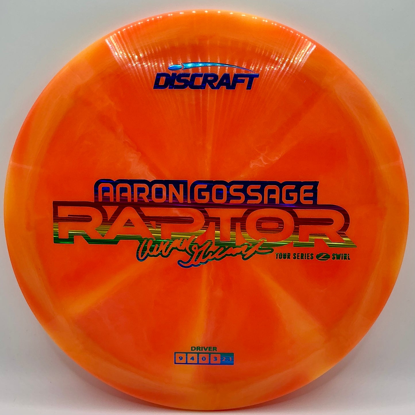 Discraft 2025 Aaron Gossage Tour Series Raptor