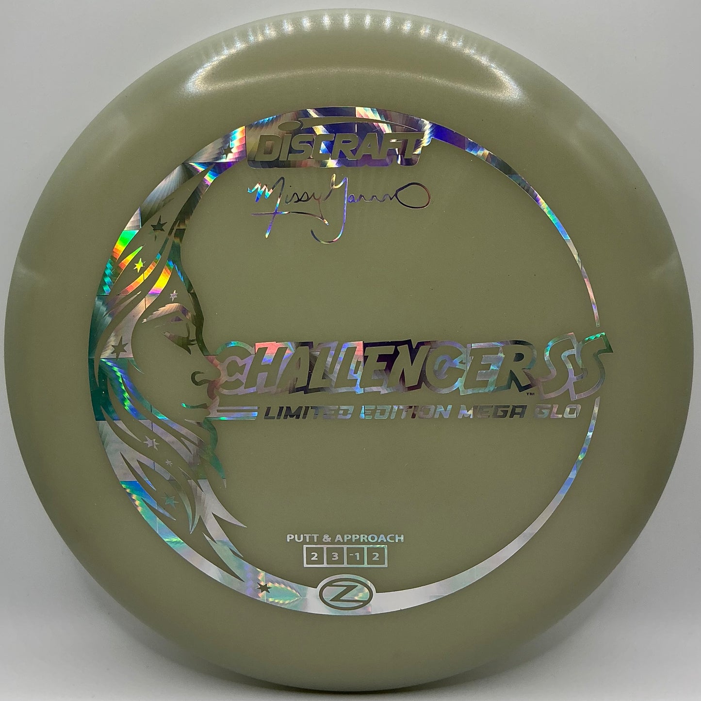 Discraft Mega Glo Challenger SS - Missy Gannon Limited Edition