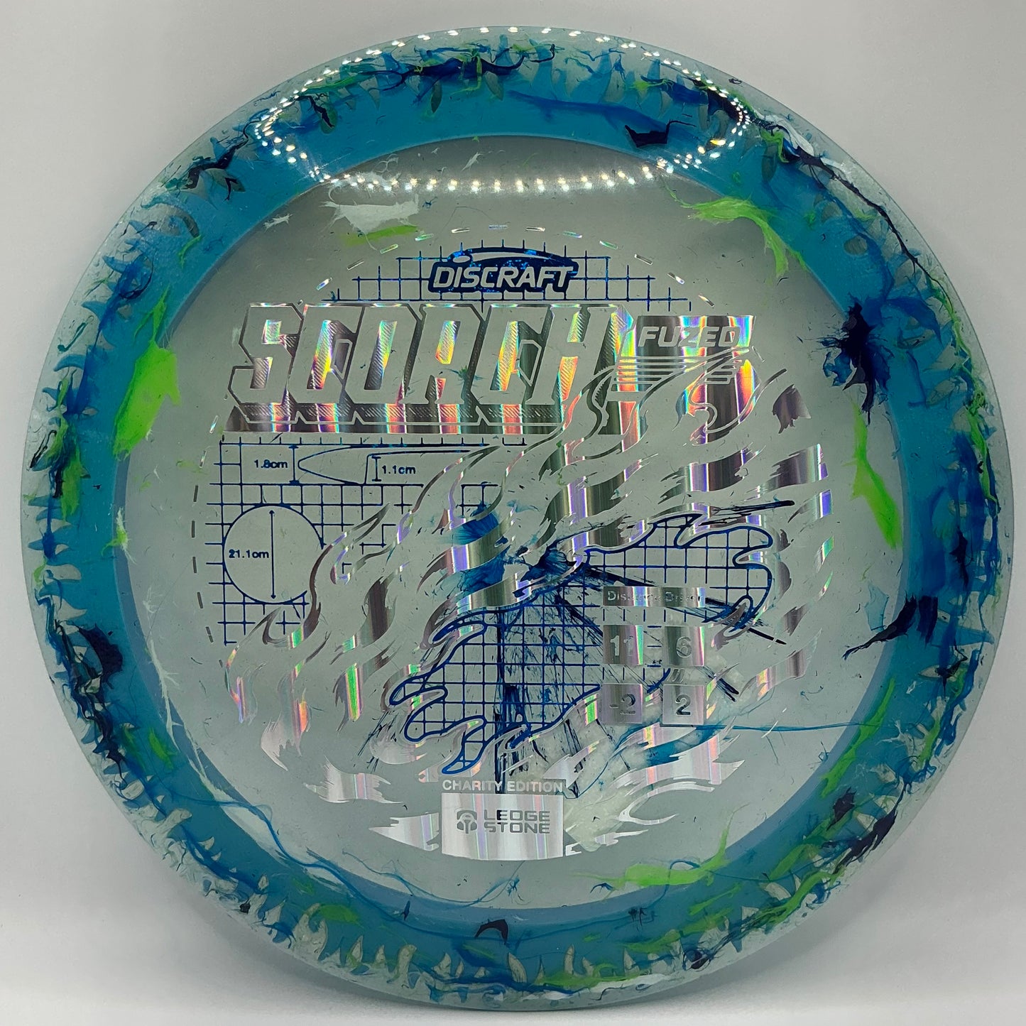 Discraft Jawbreaker FLX Fuzed Scorch - Ledgestone Finale 2026 Charity Edition