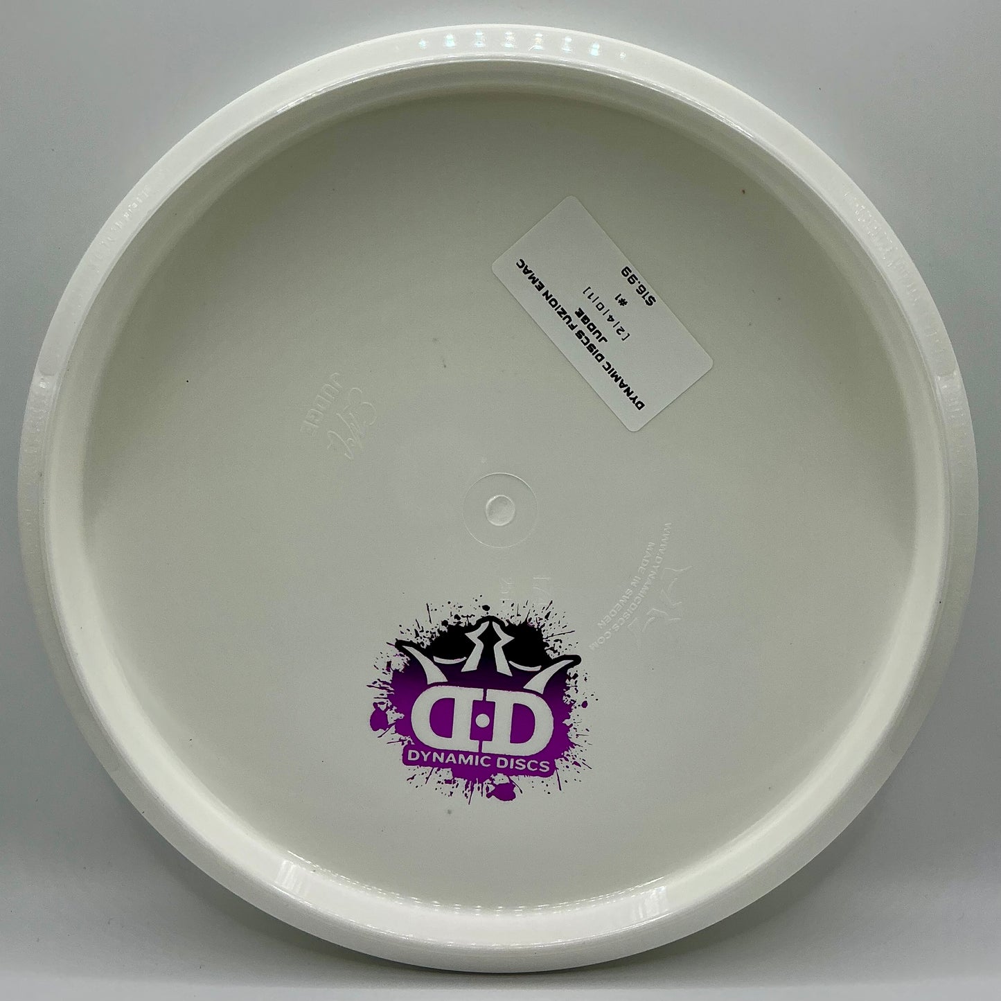 Dynamic Discs Fuzion EMac Judge Blank Canvas