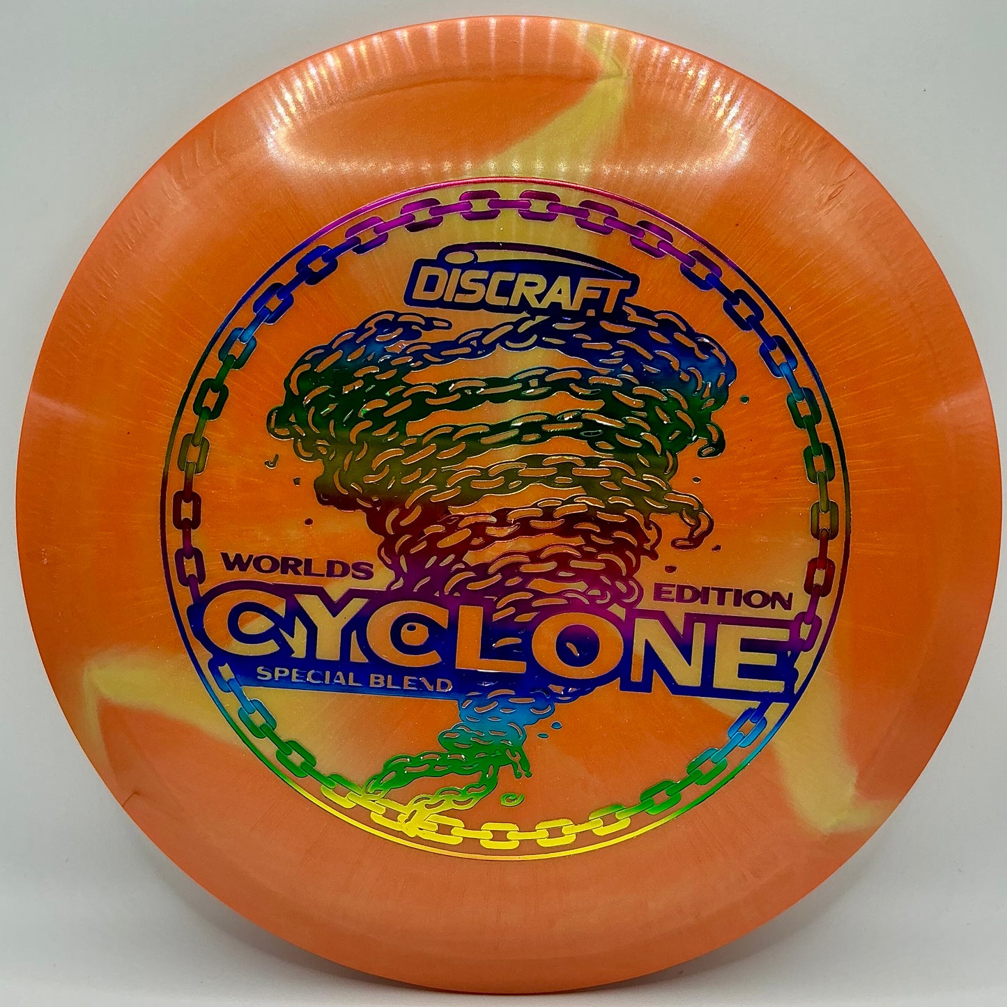 Discraft “Chainstorm” 2026 Tour Series Blend Cyclone - 2026 PDGA Worlds