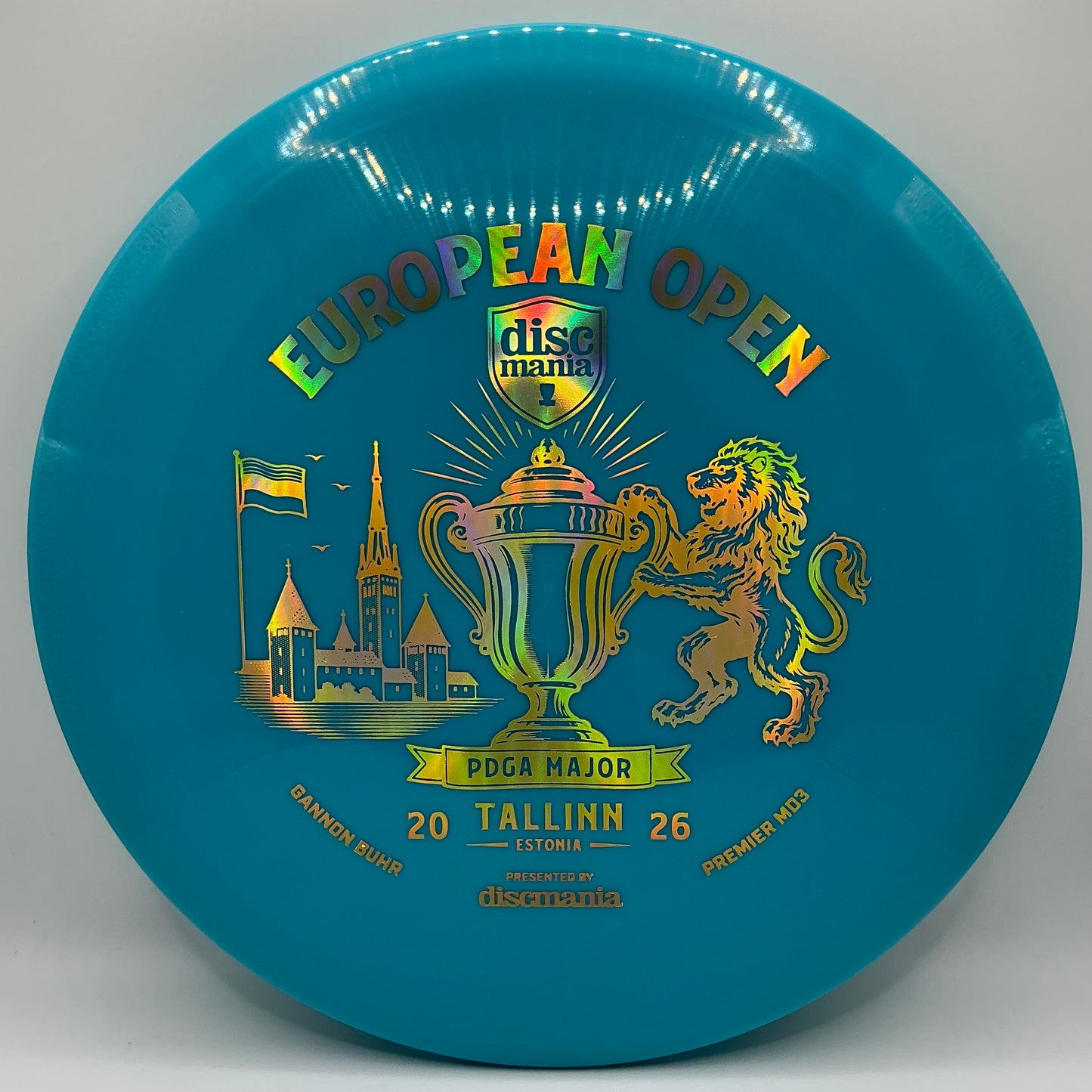Discmania Gannon Buhr Triumph Series Q-Line Premier MD3 (2026 European Open)