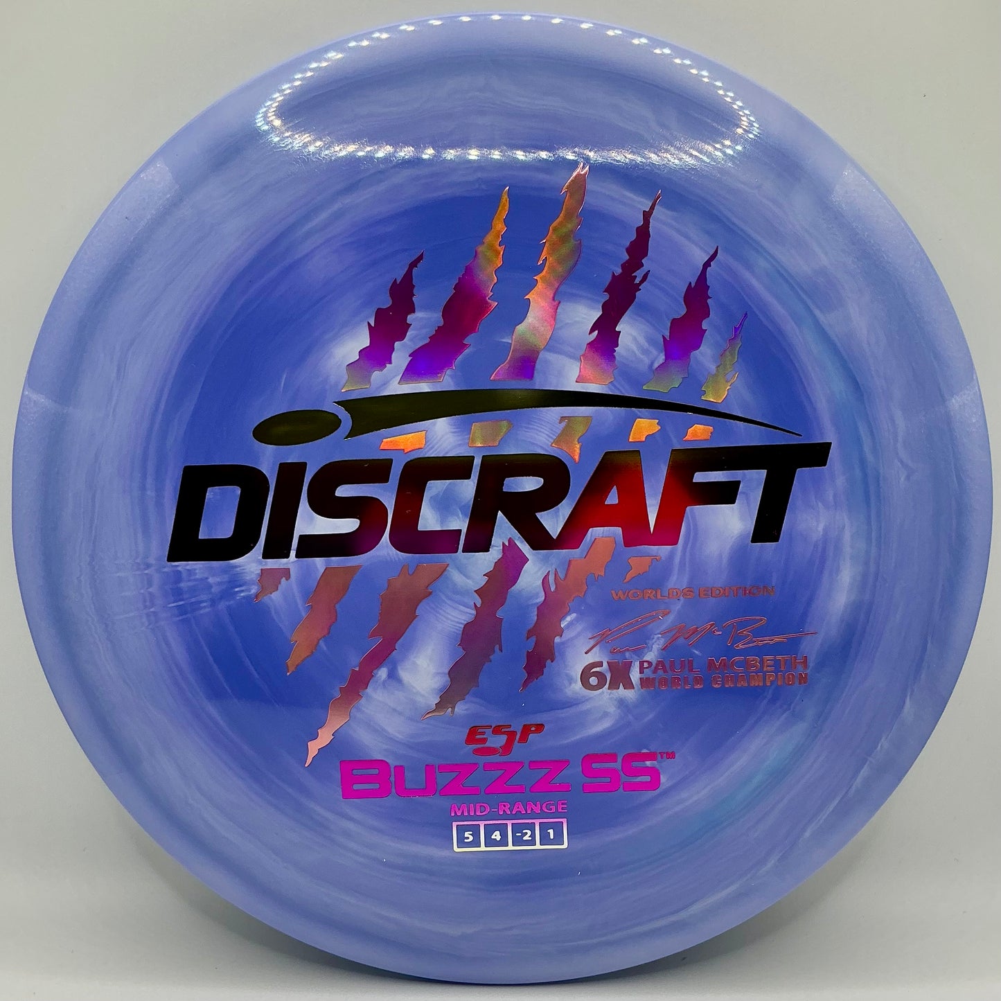 Discraft Worlds Edition Paul McBeth 6-Claw ESP Buzzz SS - 2026 PDGA Worlds