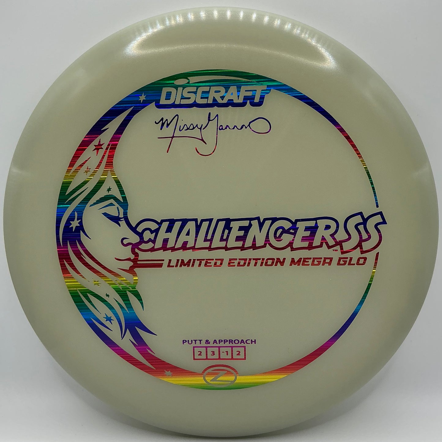 Discraft Mega Glo Challenger SS - Missy Gannon Limited Edition