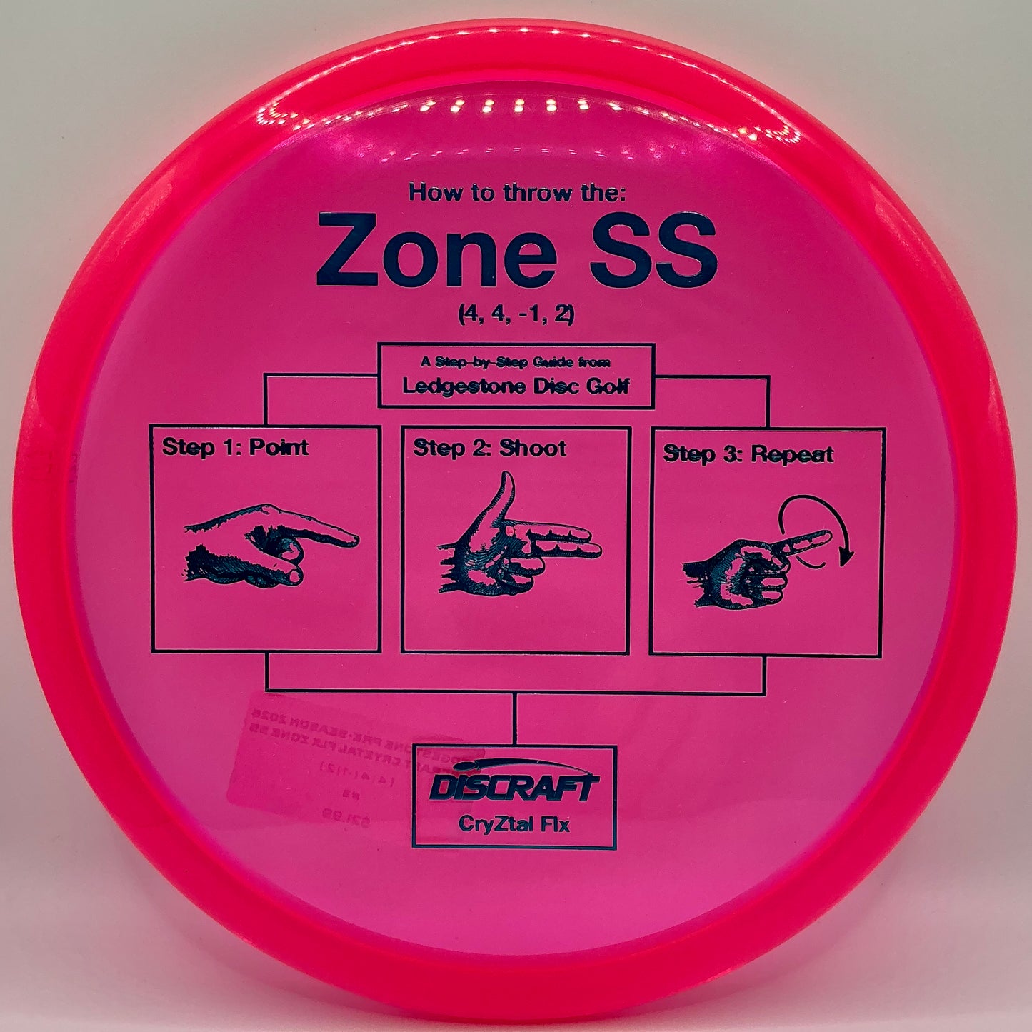 Discraft CryZtal FLX Zone SS - Ledgestone Pre-Season 2026